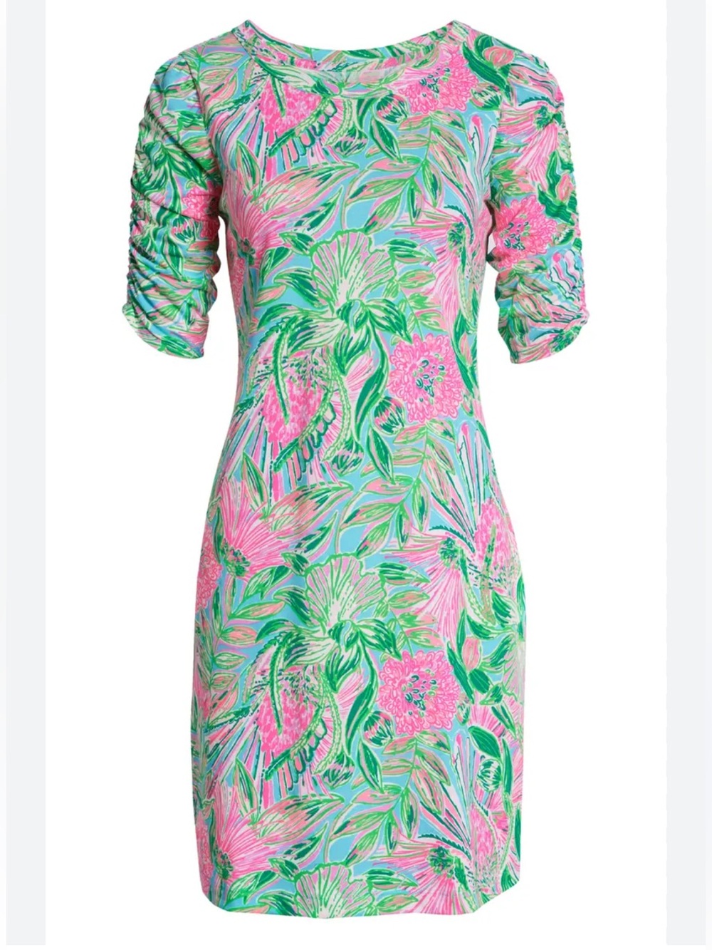Lilly Pulitzer Women's Belden Floral Cotton T-Shirt Dress